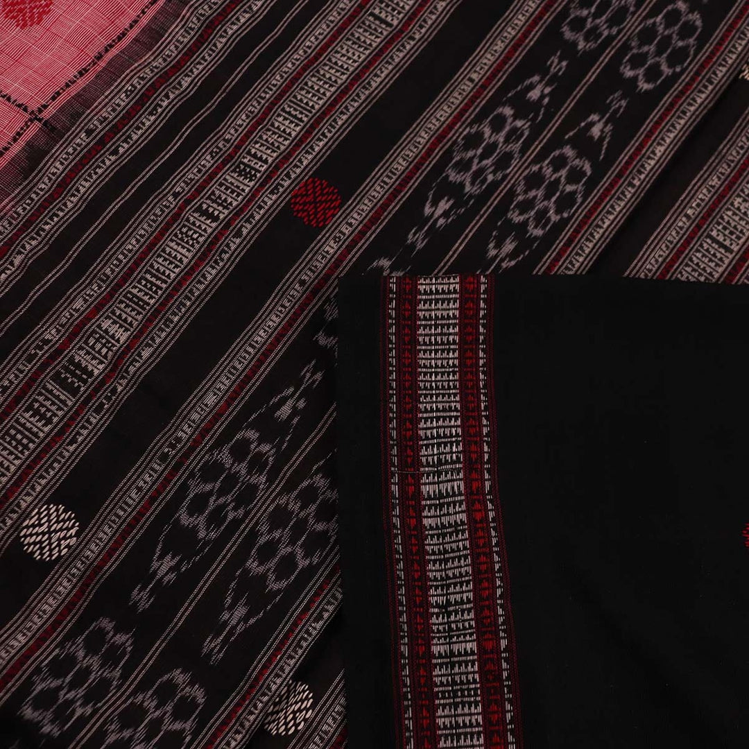 Handloom Sambalpuri Cotton Ikkat Saree Handloom Saree_Sambalpuri Cotton Priyadarshini Handloom