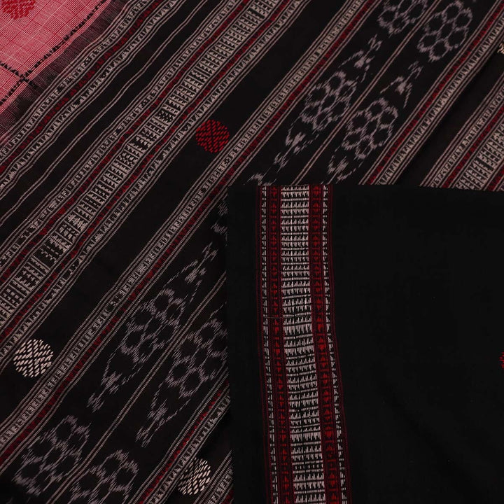 Handloom Sambalpuri Cotton Ikkat Saree Handloom Saree_Sambalpuri Cotton Priyadarshini Handloom