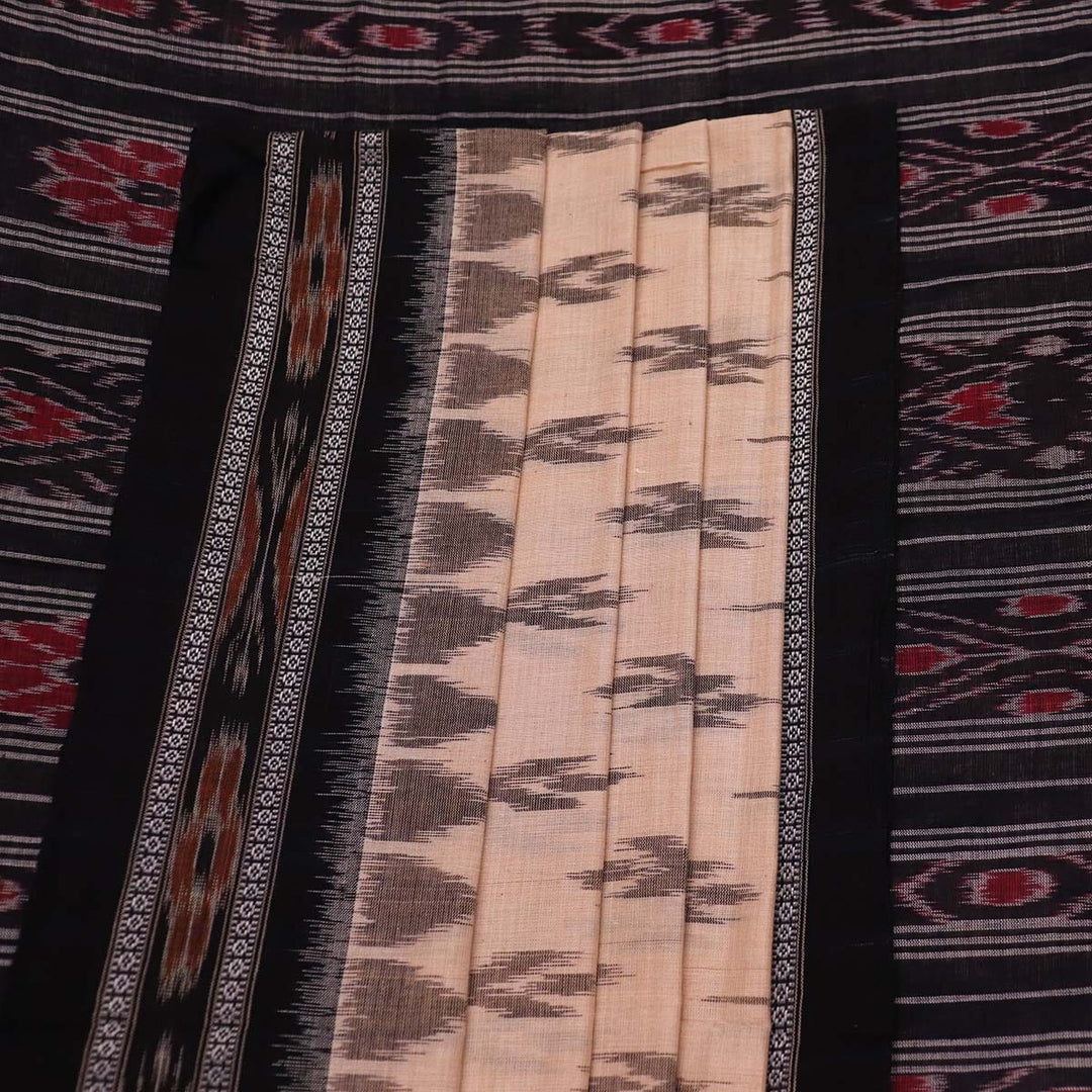 Handloom Sambalpuri Cotton Ikkat Saree Handloom Saree_Sambalpuri Cotton Priyadarshini Handloom