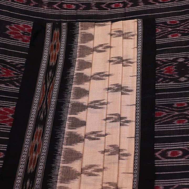 Handloom Sambalpuri Cotton Ikkat Saree Handloom Saree_Sambalpuri Cotton Priyadarshini Handloom