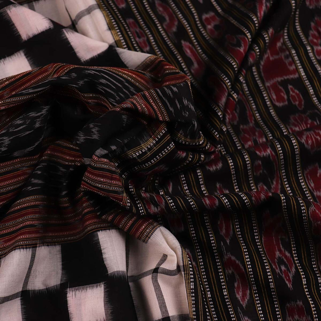 Handloom Sambalpuri Cotton Ikkat Saree Handloom Saree_Sambalpuri Cotton Priyadarshini Handloom