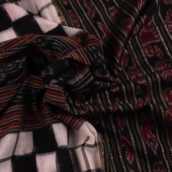 Handloom Sambalpuri Cotton Ikkat Saree Handloom Saree_Sambalpuri Cotton Priyadarshini Handloom