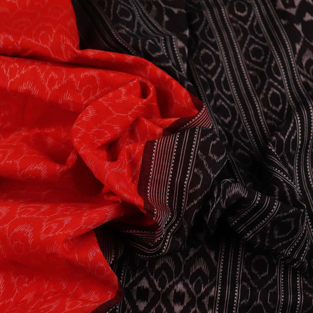 Handloom Sambalpuri Cotton Ikkat Saree Handloom Saree_Sambalpuri Cotton Priyadarshini Handloom