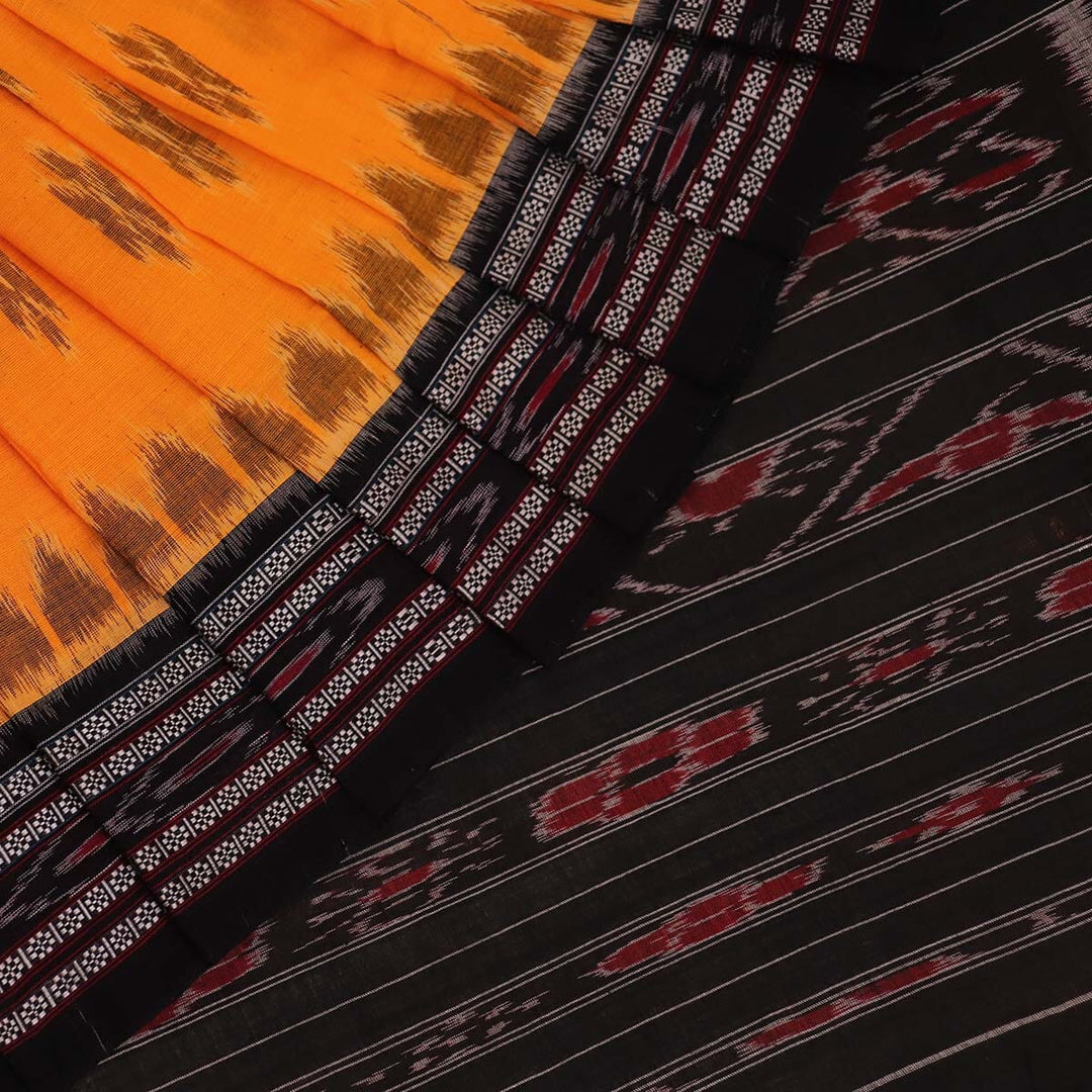 Handloom Sambalpuri Cotton Ikkat Saree Handloom Saree_Sambalpuri Cotton Priyadarshini Handloom