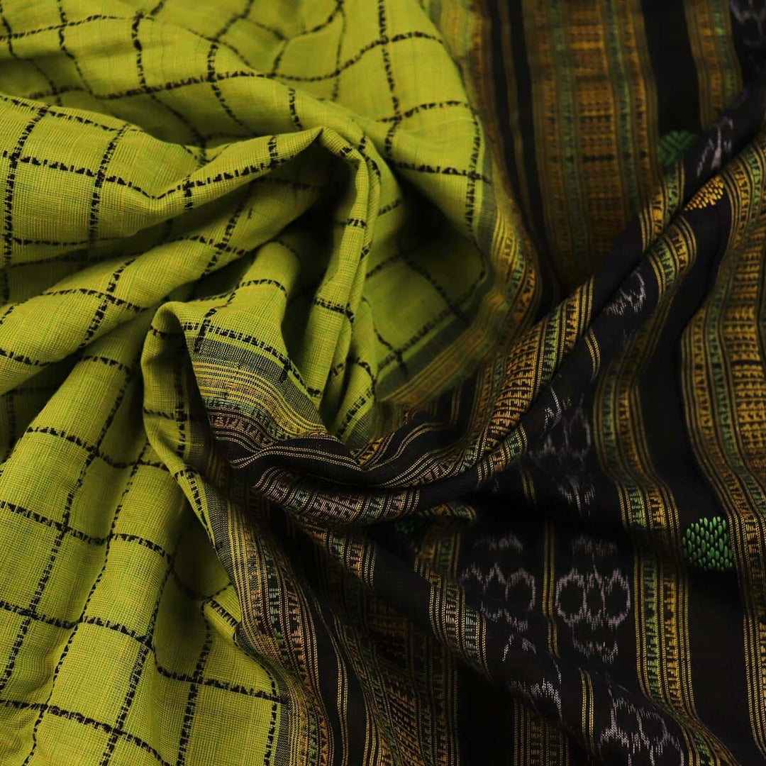 Handloom Sambalpuri Cotton Ikkat Saree Handloom Saree_Sambalpuri Cotton Priyadarshini Handloom