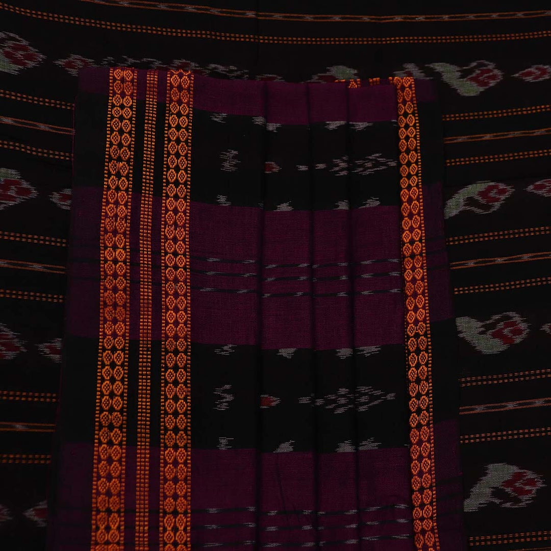 Handloom Sambalpuri Cotton Ikkat Saree Handloom Saree_Sambalpuri Cotton Priyadarshini Handloom