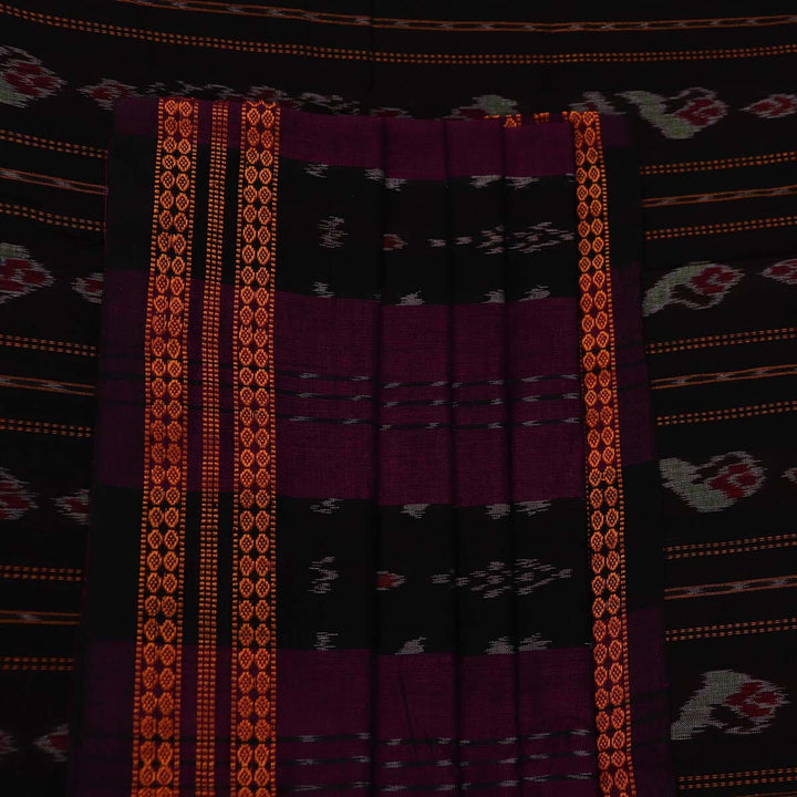 Handloom Sambalpuri Cotton Ikkat Saree Handloom Saree_Sambalpuri Cotton Priyadarshini Handloom