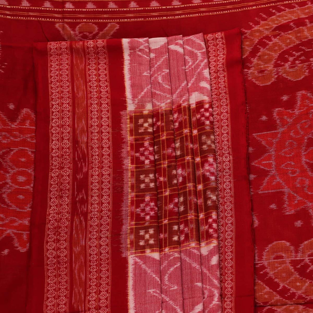 Handloom Sambalpuri Cotton Ikkat Saree Handloom Saree_Sambalpuri Cotton Priyadarshini Handloom