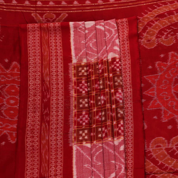 Handloom Sambalpuri Cotton Ikkat Saree Handloom Saree_Sambalpuri Cotton Priyadarshini Handloom
