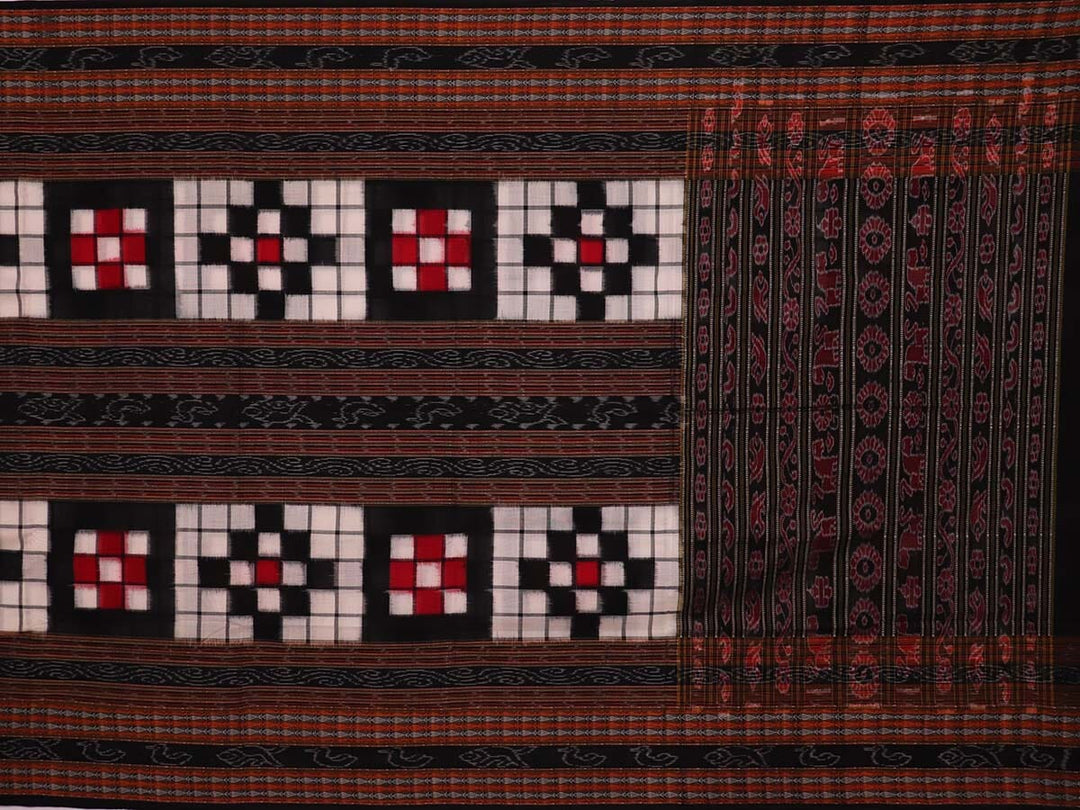 Handloom Sambalpuri Cotton Ikkat Saree Handloom Saree_Sambalpuri Cotton Priyadarshini Handloom