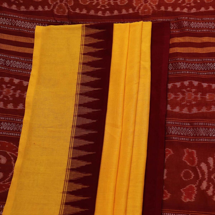Handloom Sambalpuri Cotton Ikkat Saree Handloom Saree_Sambalpuri Cotton Priyadarshini Handloom