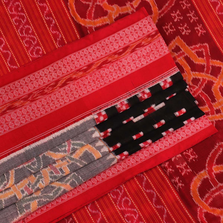 Handloom Sambalpuri Cotton Ikkat Saree Handloom Saree_Sambalpuri Cotton Priyadarshini Handloom