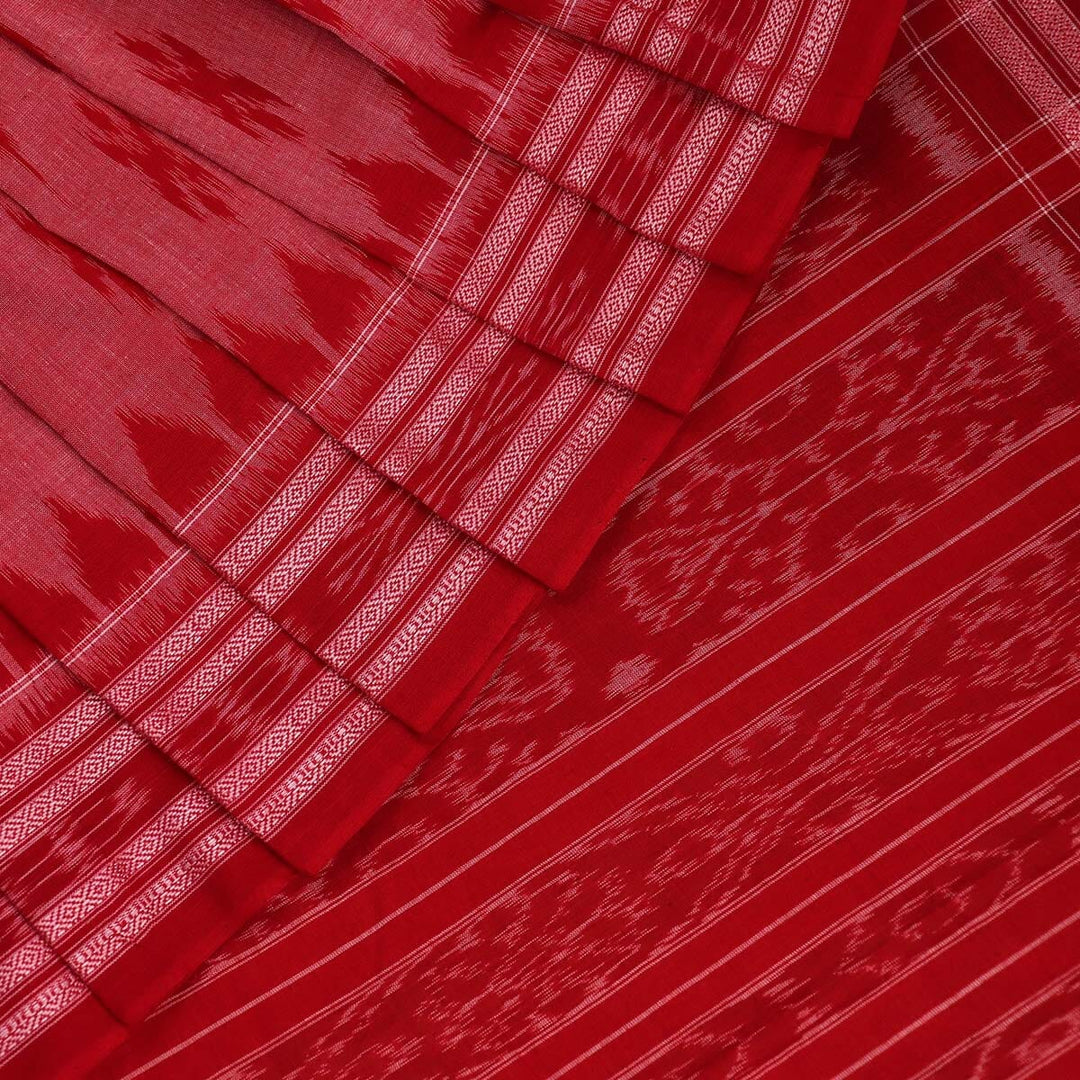 Handloom Sambalpuri Cotton Ikkat Saree Handloom Saree_Sambalpuri Cotton Priyadarshini Handloom
