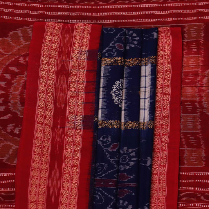 Handloom Sambalpuri Cotton Ikkat Saree Handloom Saree_Sambalpuri Cotton Priyadarshini Handloom