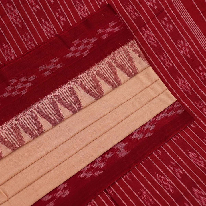 Handloom Sambalpuri Cotton Ikkat Saree Handloom Saree_Sambalpuri Cotton Priyadarshini Handloom