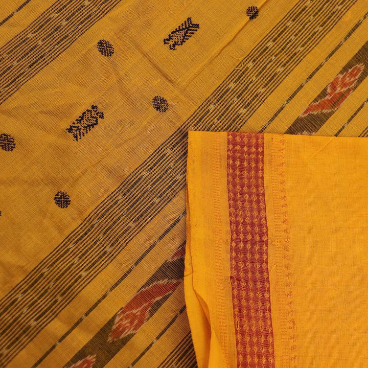 Handloom Sambalpuri Cotton Ikkat Saree Handloom Saree_Sambalpuri Cotton Priyadarshini Handloom