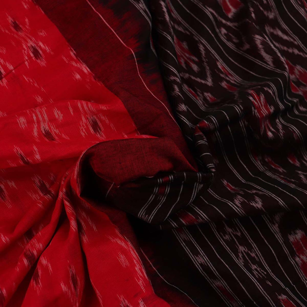 Handloom Sambalpuri Cotton Ikkat Saree Handloom Saree_Sambalpuri Cotton Priyadarshini Handloom