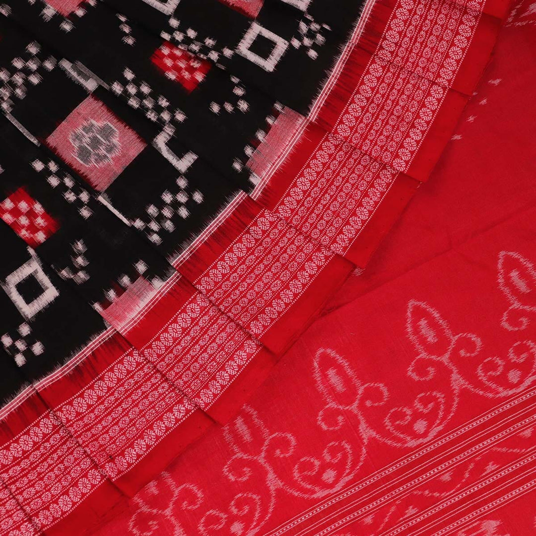 Handloom Sambalpuri Cotton Ikkat Saree Handloom Saree_Sambalpuri Cotton Priyadarshini Handloom