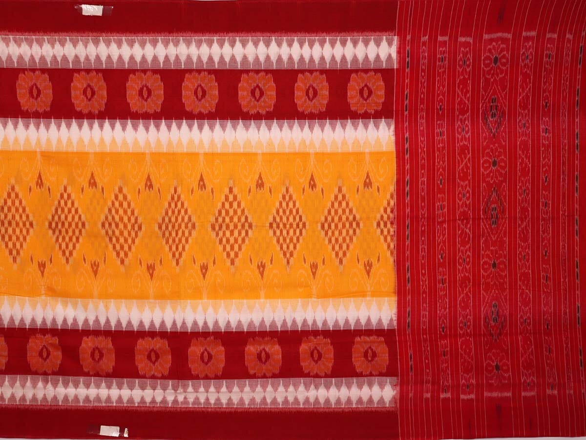 Handloom Sambalpuri Cotton Ikkat Saree Handloom Saree_Sambalpuri Cotton Priyadarshini Handloom