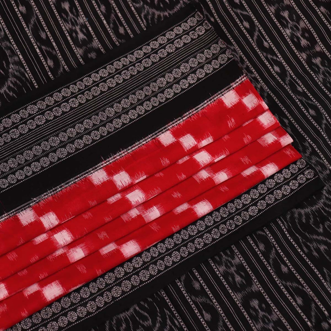 Handloom Sambalpuri Cotton Ikkat Saree Handloom Saree_Sambalpuri Cotton Priyadarshini Handloom