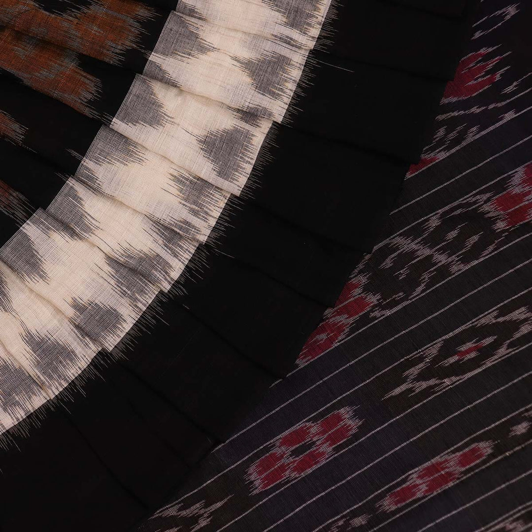 Handloom Sambalpuri Cotton Ikkat Saree Handloom Saree_Sambalpuri Cotton Priyadarshini Handloom