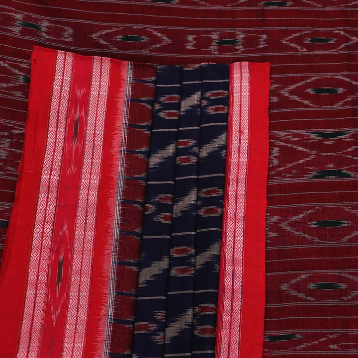 Handloom Sambalpuri Cotton Ikkat Saree Handloom Saree_Sambalpuri Cotton Priyadarshini Handloom