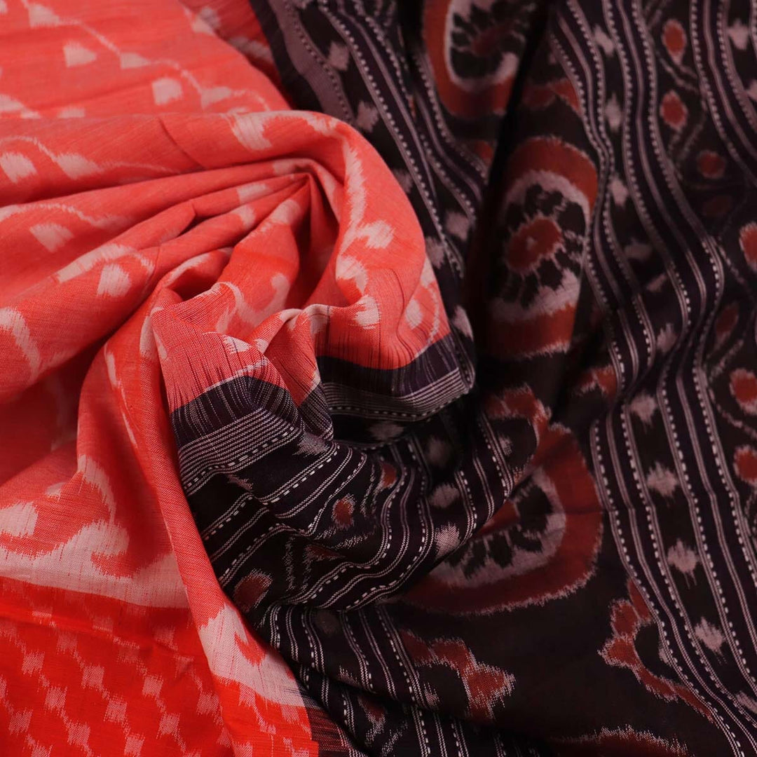 Handloom Sambalpuri Cotton Ikkat Saree Handloom Saree_Sambalpuri Cotton Priyadarshini Handloom