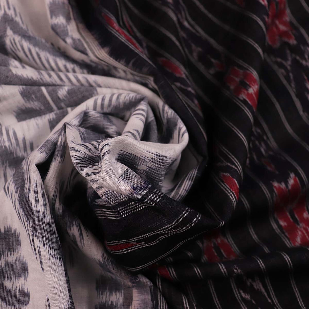 Handloom Sambalpuri Cotton Ikkat Saree Handloom Saree_Sambalpuri Cotton Priyadarshini Handloom