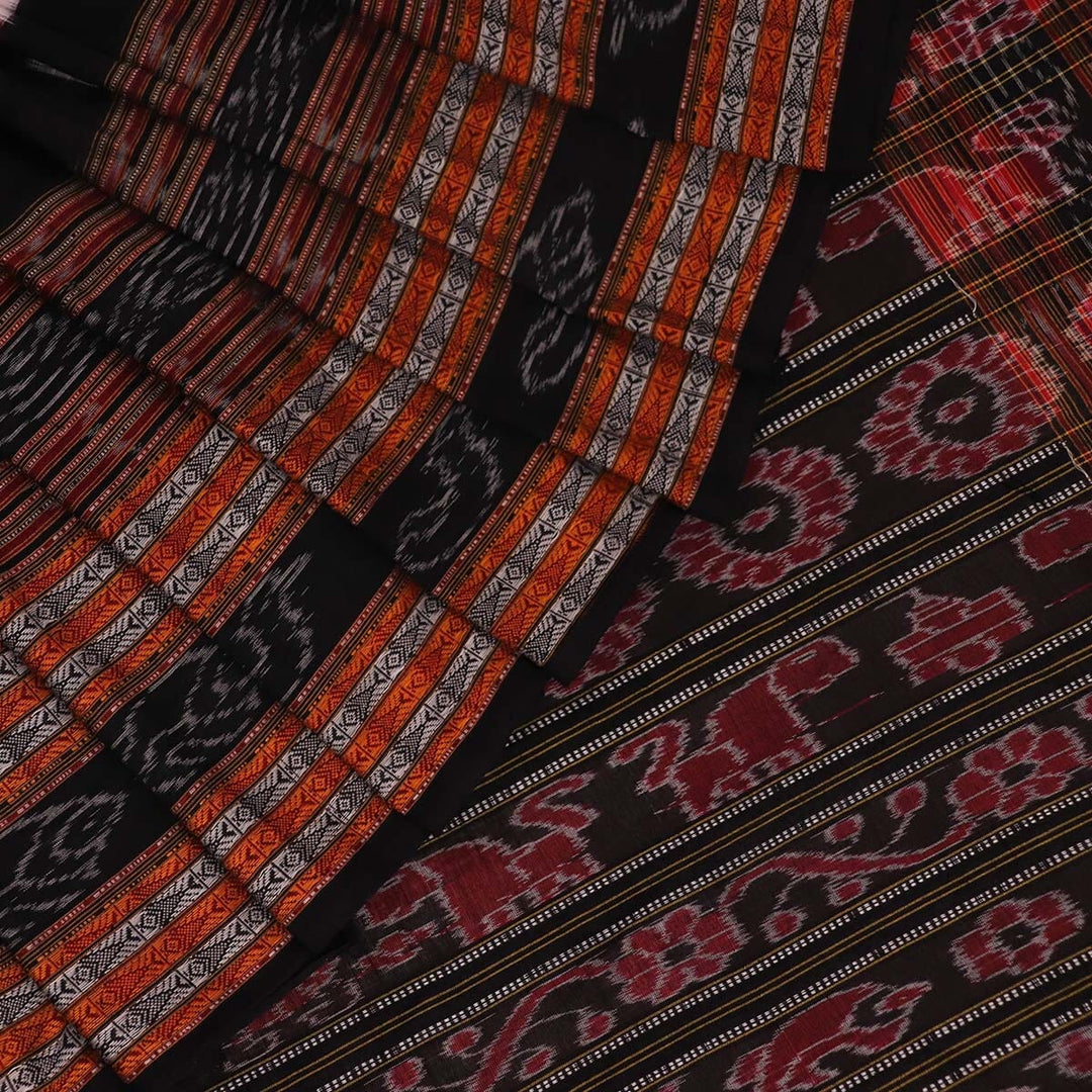 Handloom Sambalpuri Cotton Ikkat Saree Handloom Saree_Sambalpuri Cotton Priyadarshini Handloom