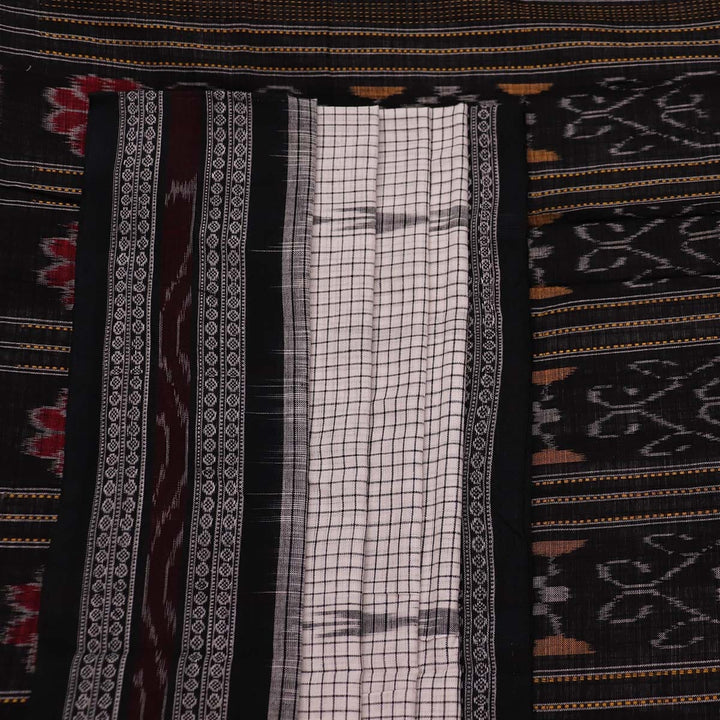 Handloom Sambalpuri Cotton Ikkat Saree Handloom Saree_Sambalpuri Cotton Priyadarshini Handloom