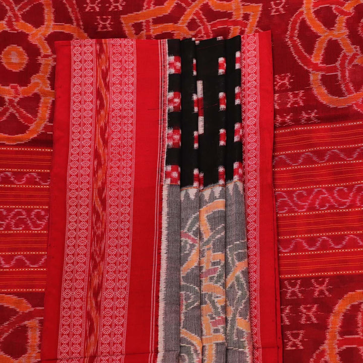 Handloom Sambalpuri Cotton Ikkat Saree Handloom Saree_Sambalpuri Cotton Priyadarshini Handloom