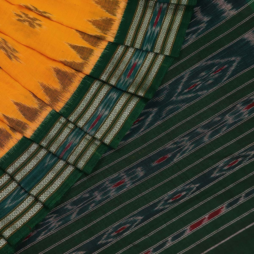 Handloom Sambalpuri Cotton Ikkat Saree Handloom Saree_Sambalpuri Cotton Priyadarshini Handloom