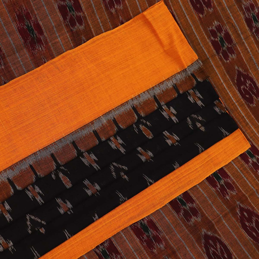 Handloom Sambalpuri Cotton Ikkat Saree Handloom Saree_Sambalpuri Cotton Priyadarshini Handloom