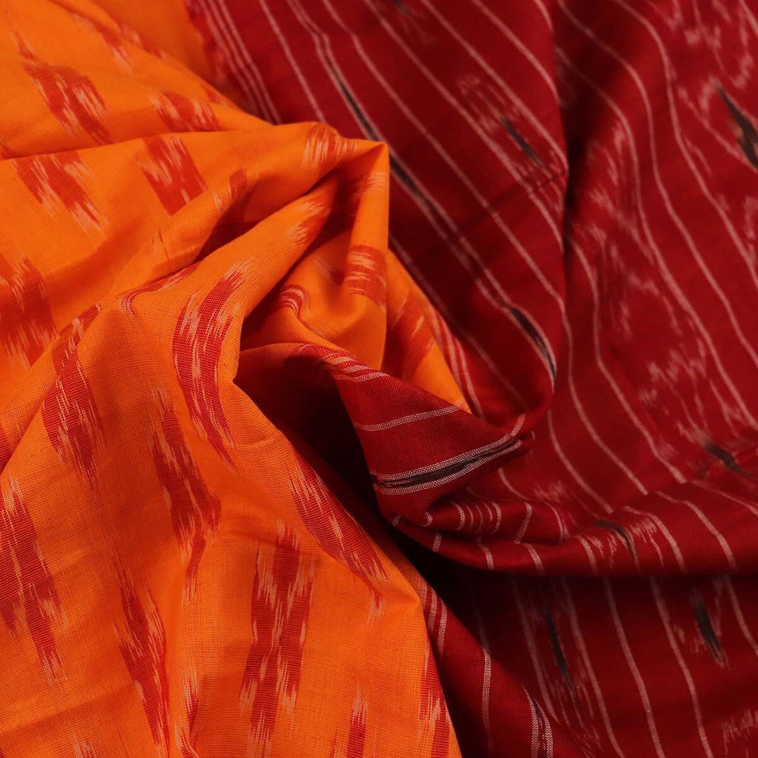 Handloom Sambalpuri Cotton Ikkat Saree Handloom Saree_Sambalpuri Cotton Priyadarshini Handloom