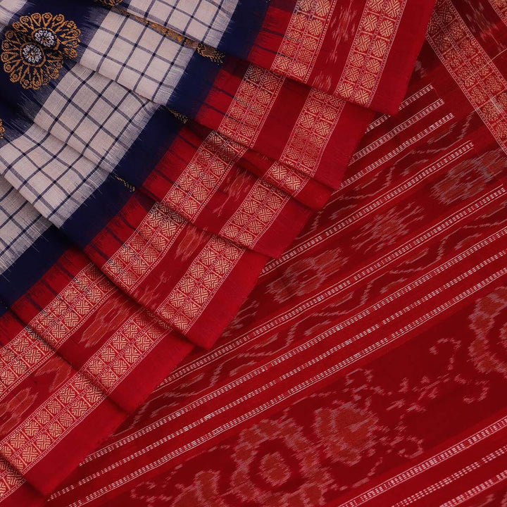 Handloom Sambalpuri Cotton Ikkat Saree Handloom Saree_Sambalpuri Cotton Priyadarshini Handloom