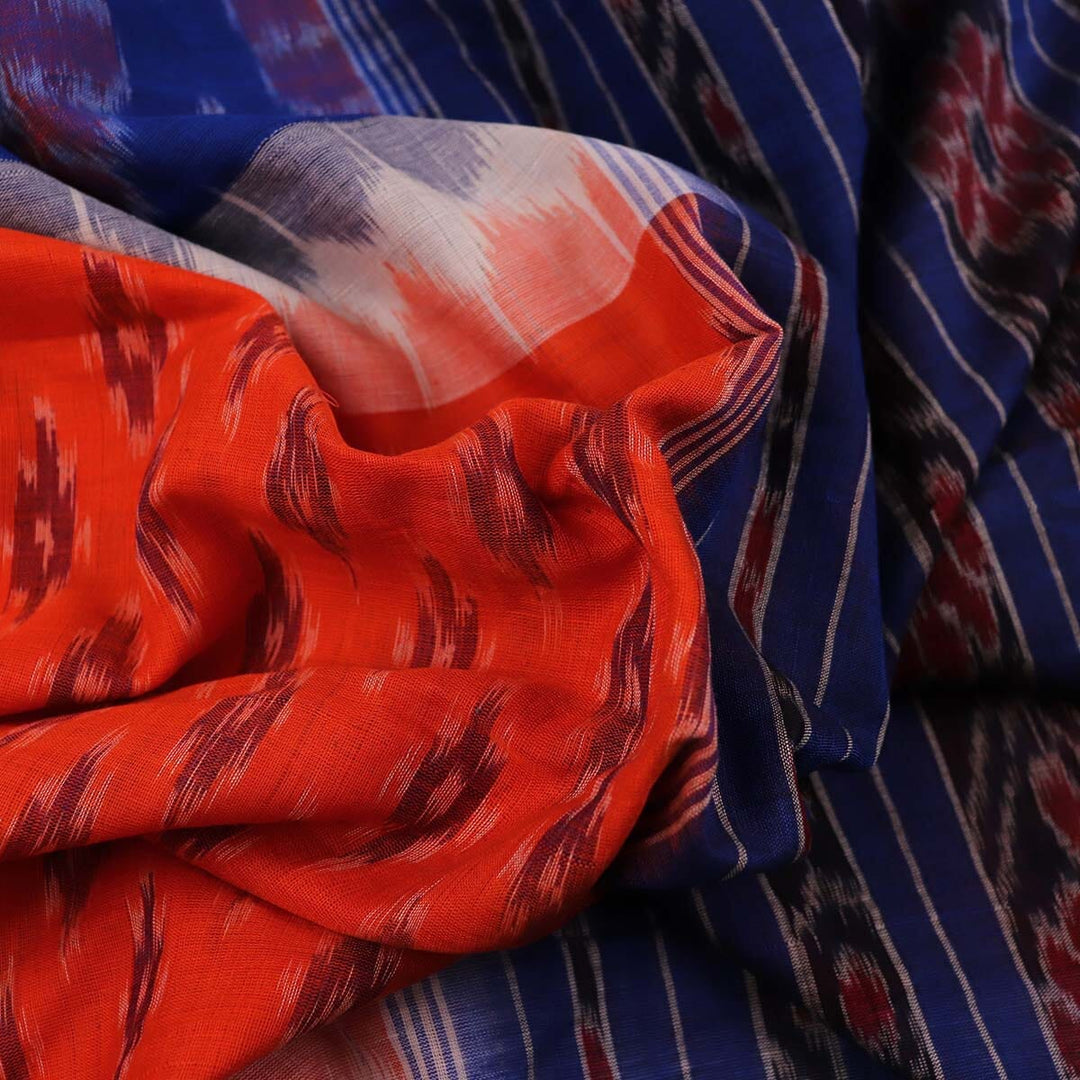 Handloom Sambalpuri Cotton Ikkat Saree Handloom Saree_Sambalpuri Cotton Priyadarshini Handloom