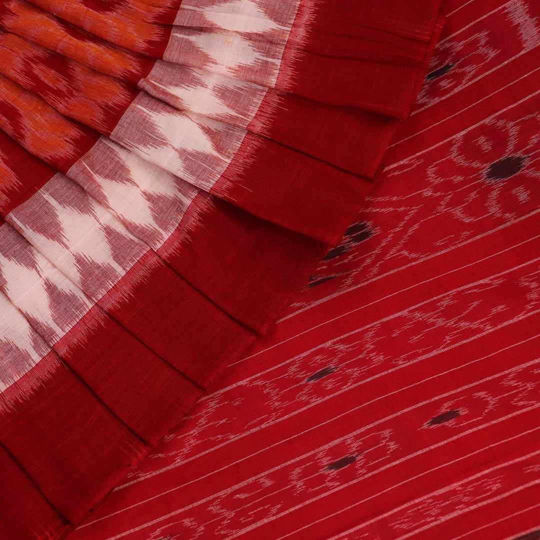 Handloom Sambalpuri Cotton Ikkat Saree Handloom Saree_Sambalpuri Cotton Priyadarshini Handloom