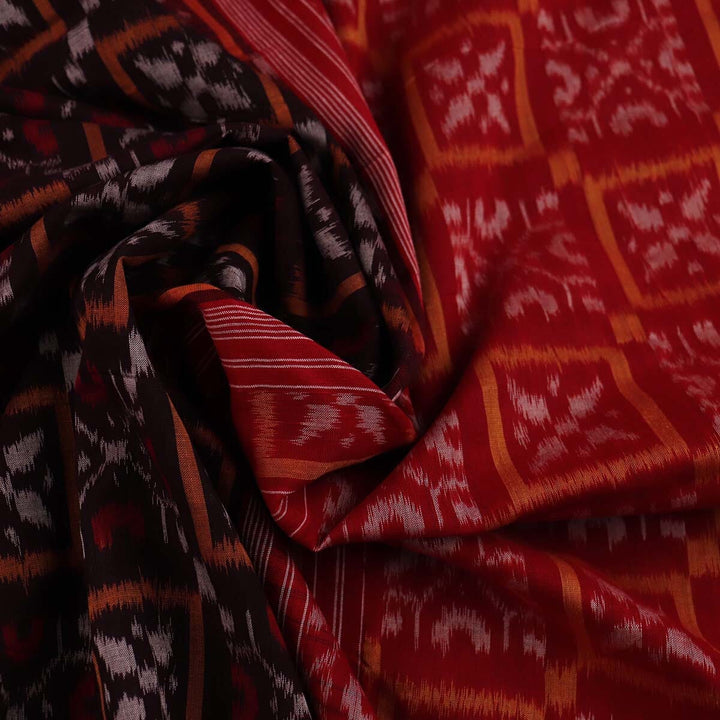 Handloom Sambalpuri Cotton Ikkat Saree Handloom Saree_Sambalpuri Cotton Priyadarshini Handloom