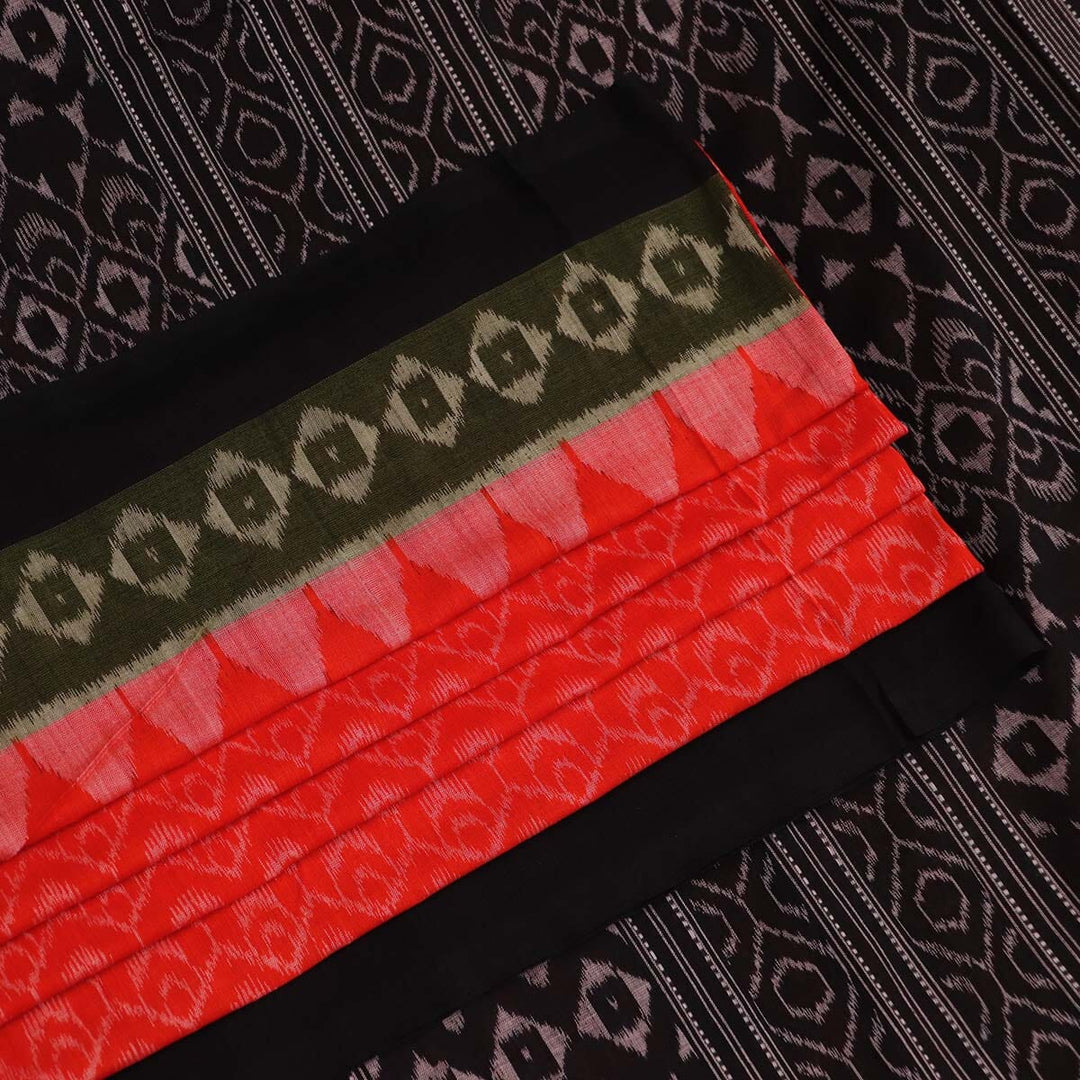 Handloom Sambalpuri Cotton Ikkat Saree Handloom Saree_Sambalpuri Cotton Priyadarshini Handloom