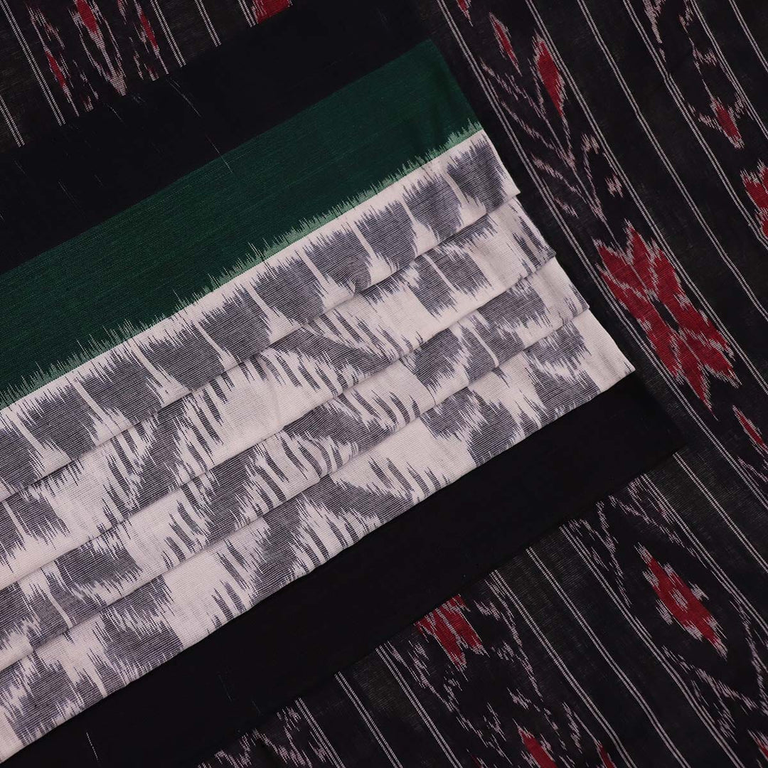 Handloom Sambalpuri Cotton Ikkat Saree Handloom Saree_Sambalpuri Cotton Priyadarshini Handloom