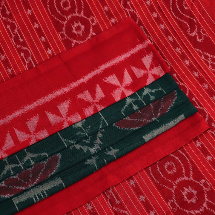 Handloom Sambalpuri Cotton Ikkat Saree Handloom Saree_Sambalpuri Cotton Priyadarshini Handloom