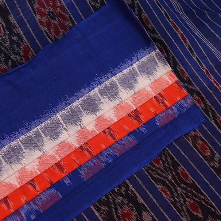 Handloom Sambalpuri Cotton Ikkat Saree Handloom Saree_Sambalpuri Cotton Priyadarshini Handloom