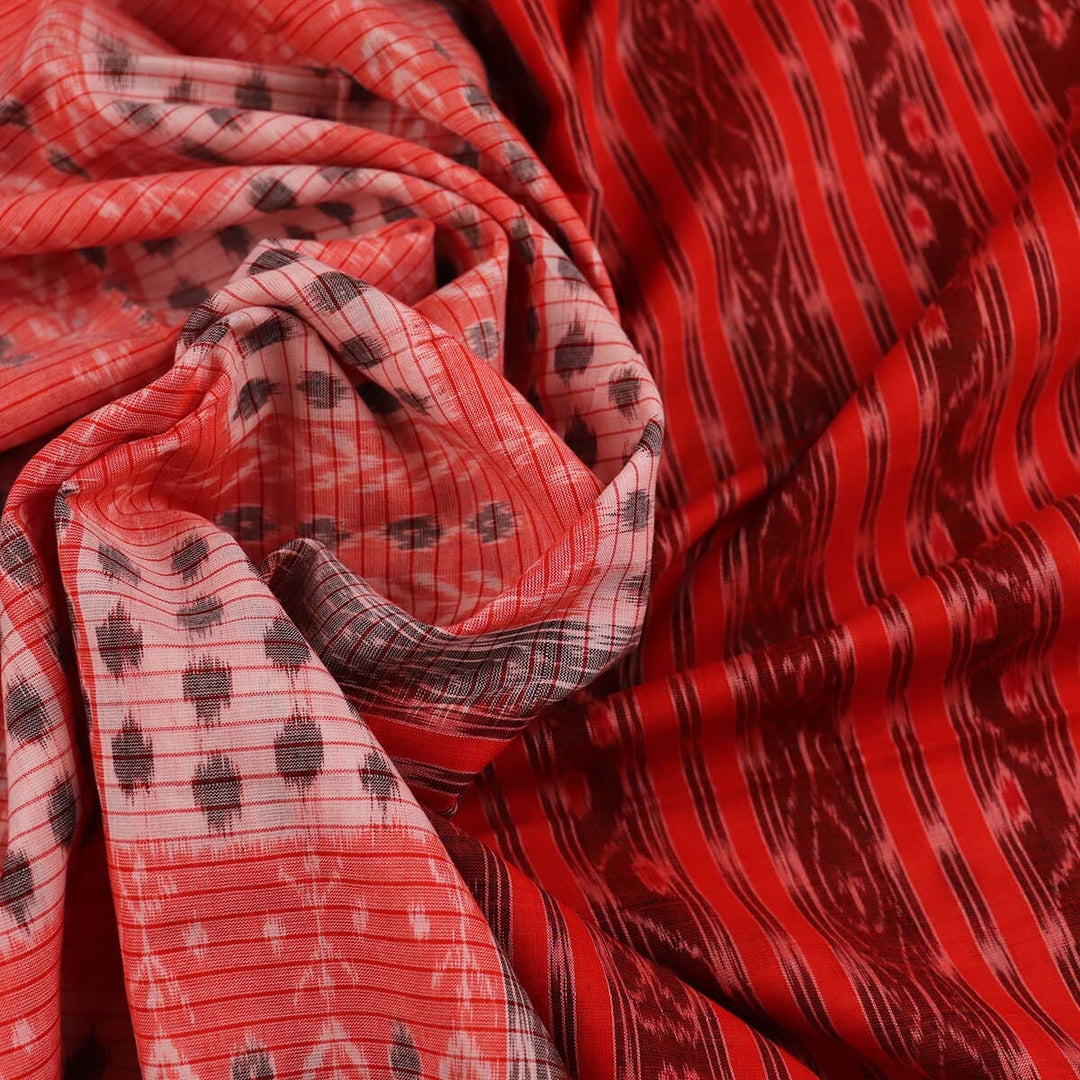 Handloom Sambalpuri Cotton Ikkat Saree Handloom Saree_Sambalpuri Cotton Priyadarshini Handloom