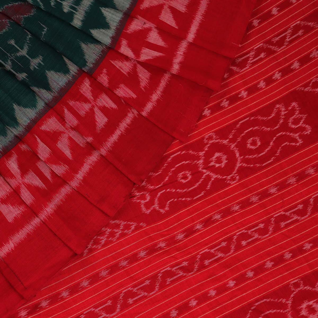 Handloom Sambalpuri Cotton Ikkat Saree Handloom Saree_Sambalpuri Cotton Priyadarshini Handloom