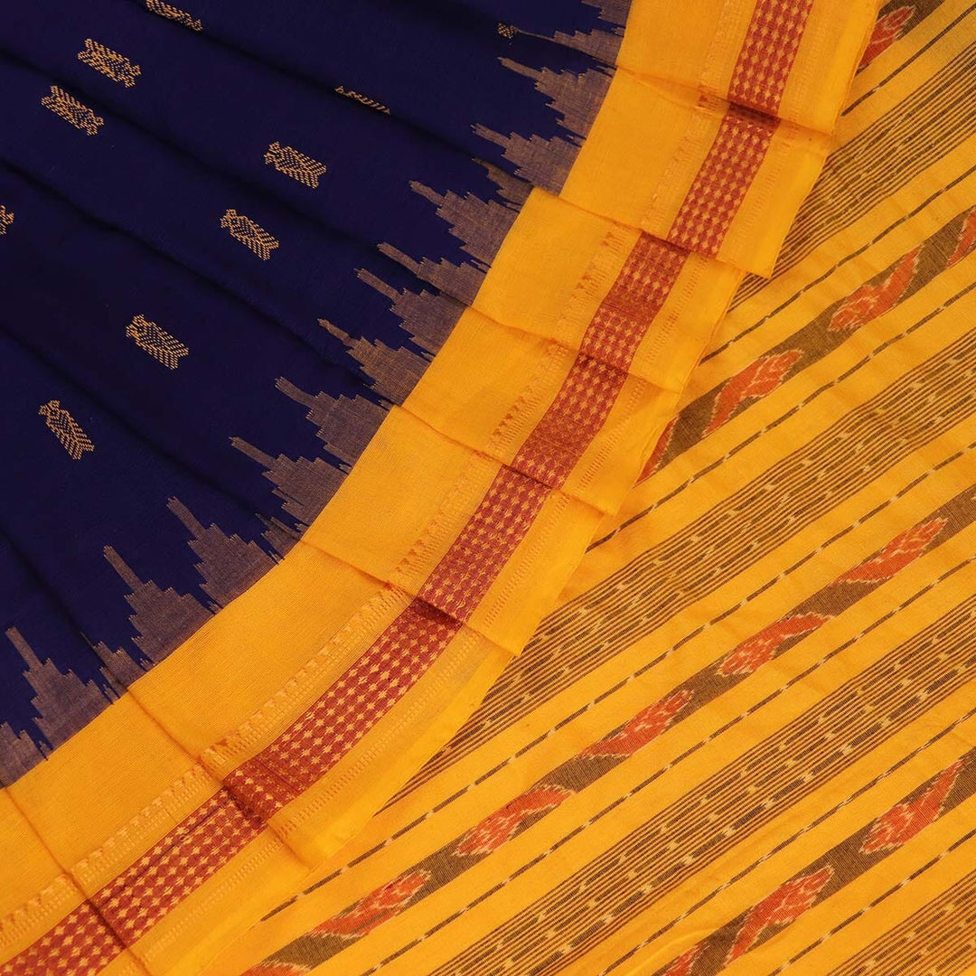 Handloom Sambalpuri Cotton Ikkat Saree Handloom Saree_Sambalpuri Cotton Priyadarshini Handloom