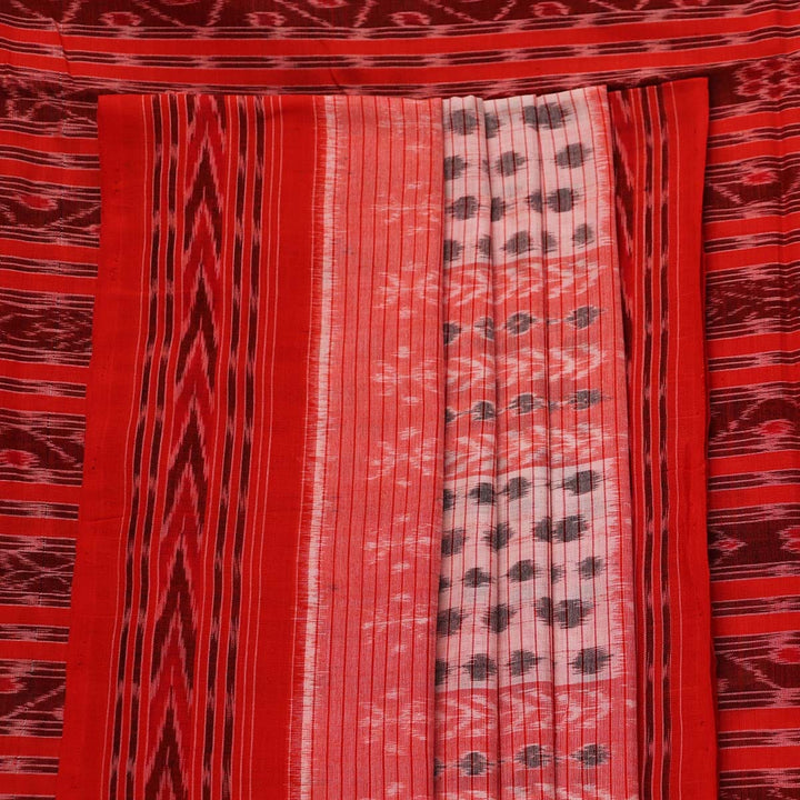 Handloom Sambalpuri Cotton Ikkat Saree Handloom Saree_Sambalpuri Cotton Priyadarshini Handloom