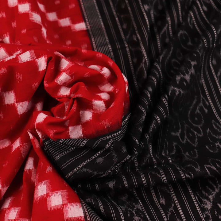 Handloom Sambalpuri Cotton Ikkat Saree Handloom Saree_Sambalpuri Cotton Priyadarshini Handloom