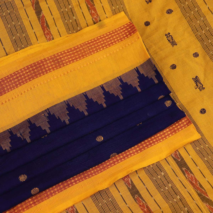 Handloom Sambalpuri Cotton Ikkat Saree Handloom Saree_Sambalpuri Cotton Priyadarshini Handloom