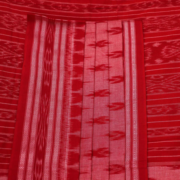 Handloom Sambalpuri Cotton Ikkat Saree Handloom Saree_Sambalpuri Cotton Priyadarshini Handloom