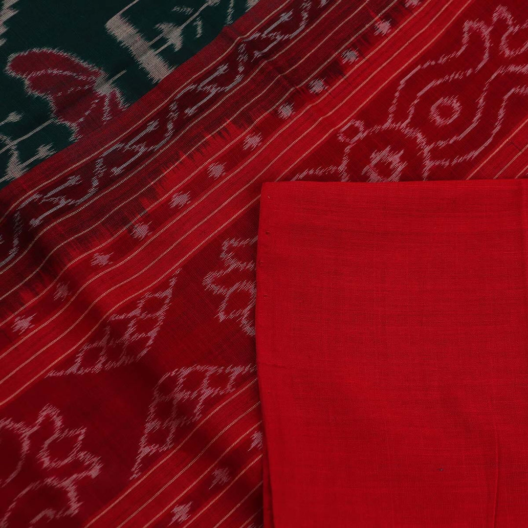 Handloom Sambalpuri Cotton Ikkat Saree Handloom Saree_Sambalpuri Cotton Priyadarshini Handloom